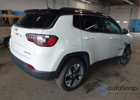 2020 Jeep Compass Limited 4X4 из США, поврежденный, VIN 3C4NJDCB8LT142191